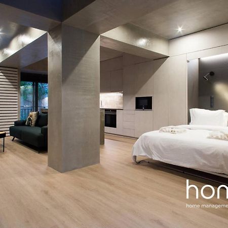 Unique Urban Homm Studio In Piraeus, Alkiviadou Apartment Bagian luar foto