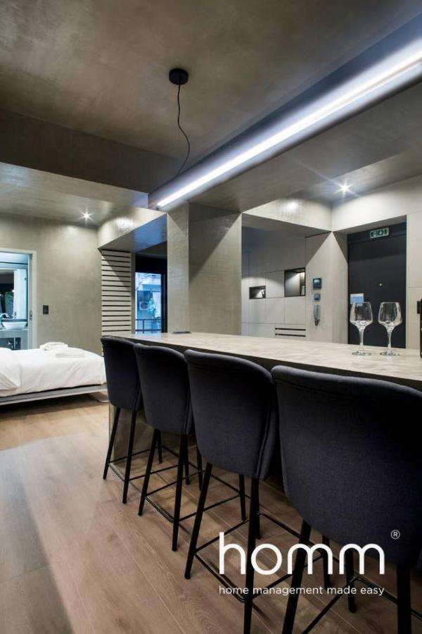 Unique Urban Homm Studio In Piraeus, Alkiviadou Apartment Bagian luar foto