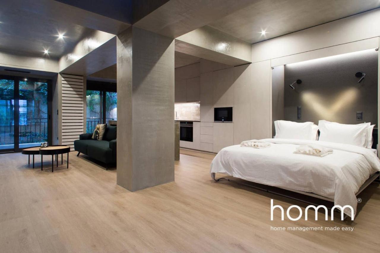 Unique Urban Homm Studio In Piraeus, Alkiviadou Apartment Bagian luar foto