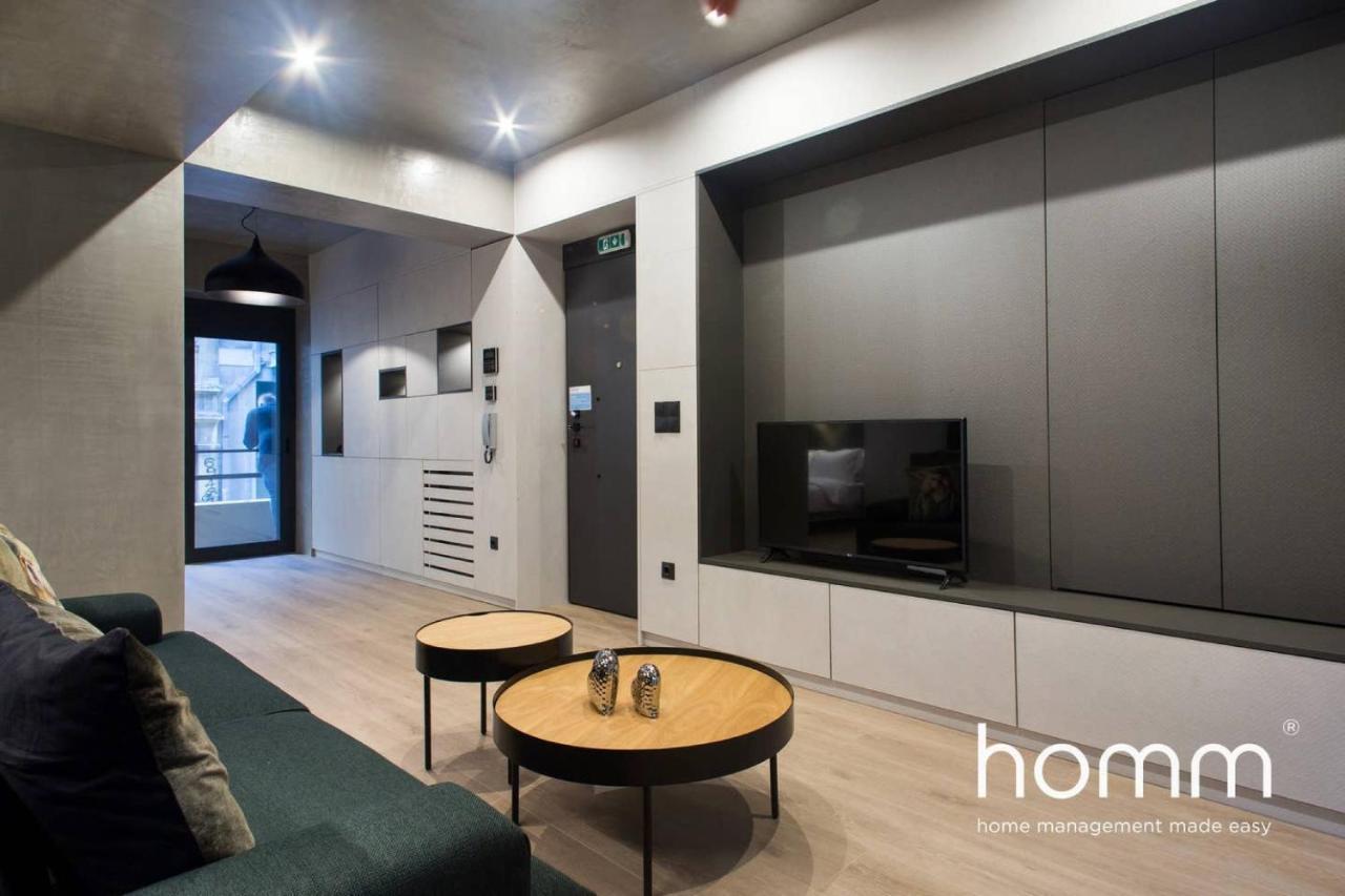 Unique Urban Homm Studio In Piraeus, Alkiviadou Apartment Bagian luar foto
