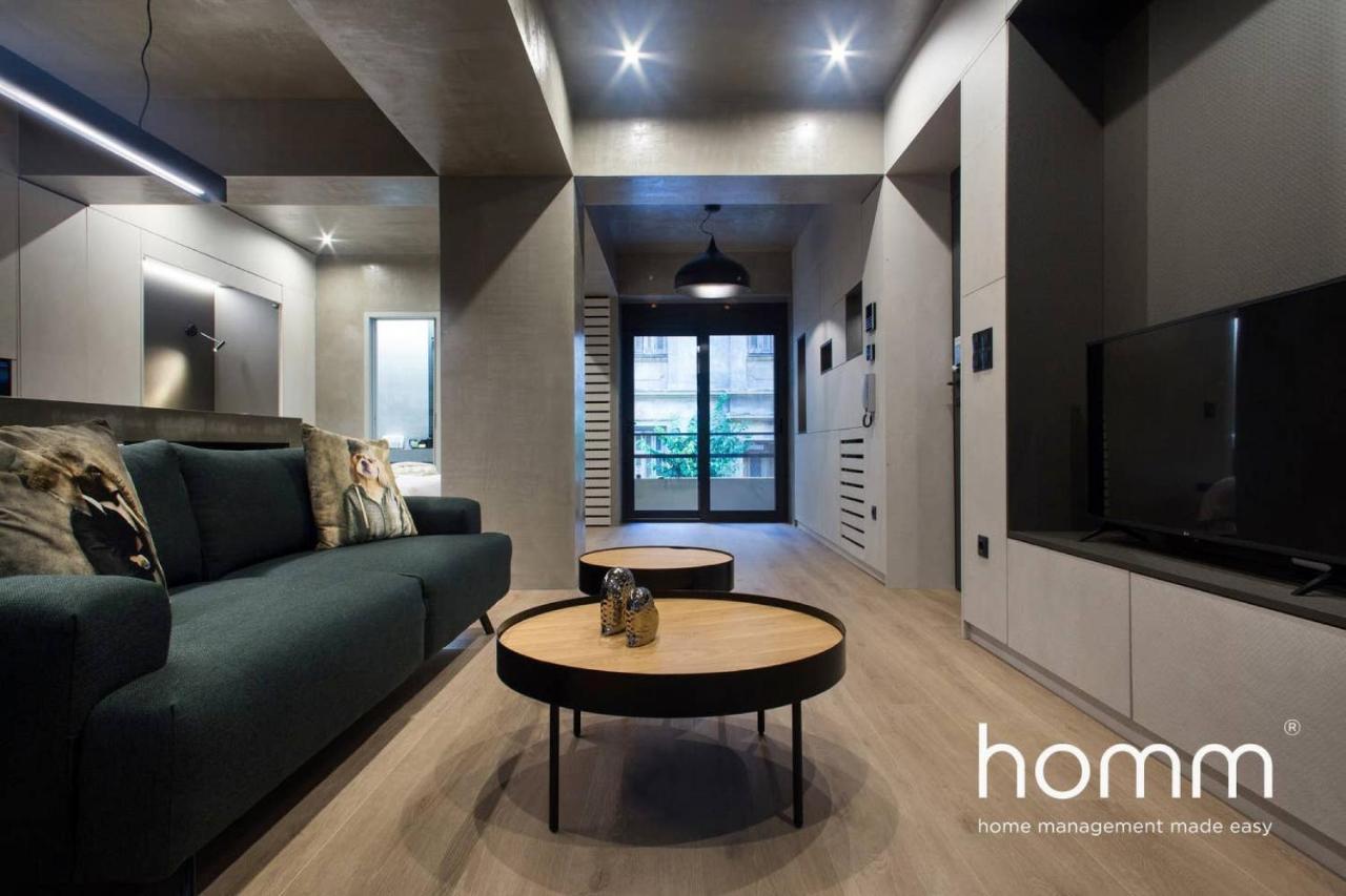 Unique Urban Homm Studio In Piraeus, Alkiviadou Apartment Bagian luar foto