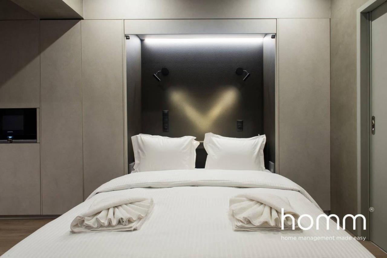 Unique Urban Homm Studio In Piraeus, Alkiviadou Apartment Bagian luar foto